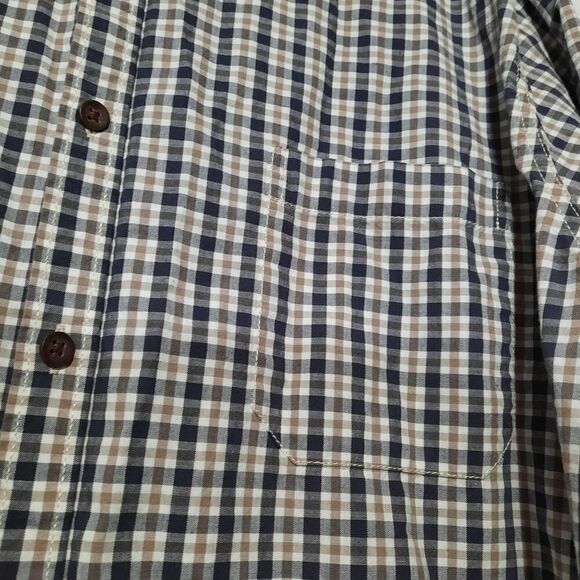 Cedar Woods State Shirt Men's Size Extra Large Multicolor Button Up Long Sleeve - Picture 4 of 8